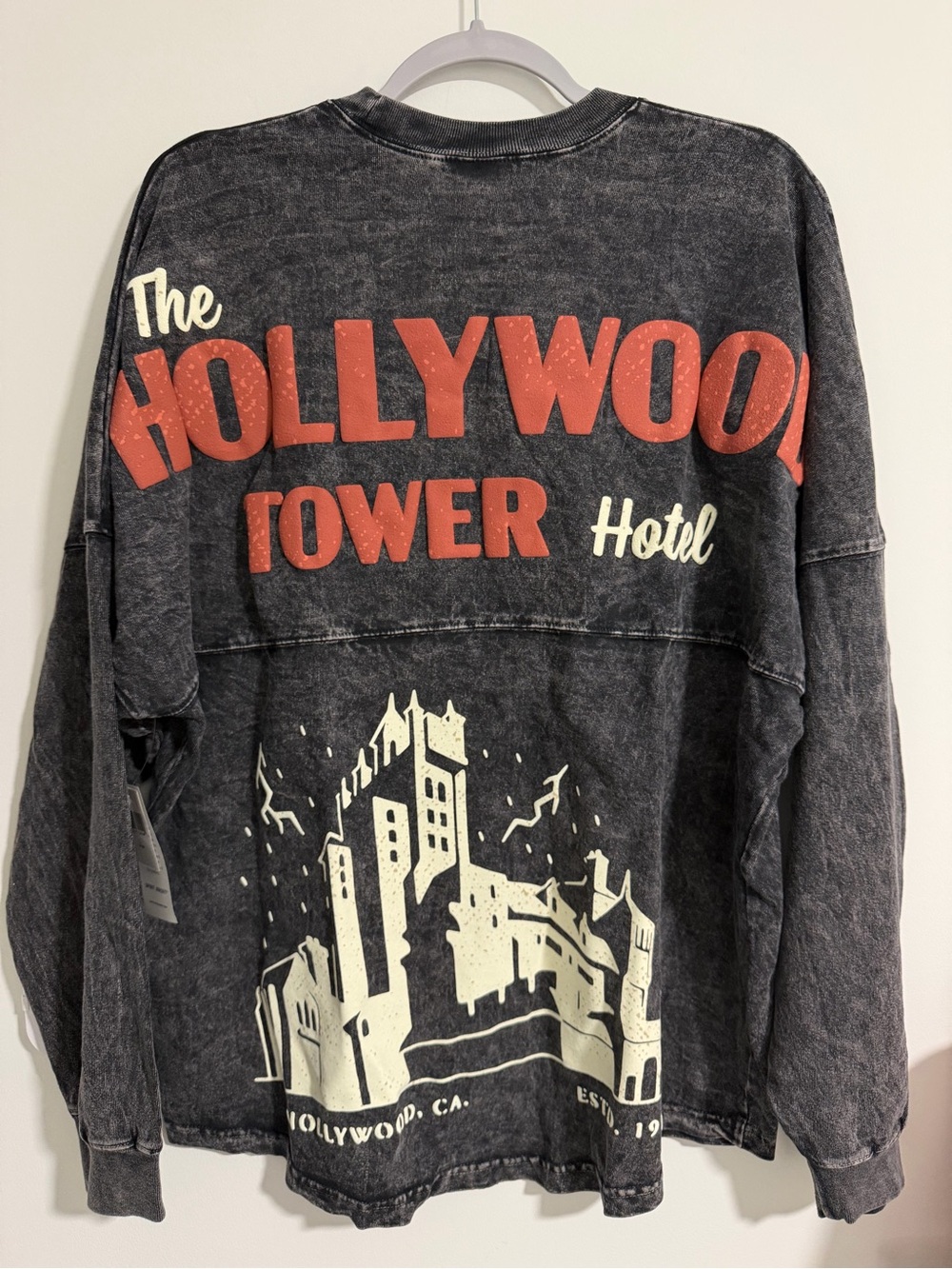 Disney Parks Spirit Jersey Hollywood Tower Of Terror Shirt Small Halloween